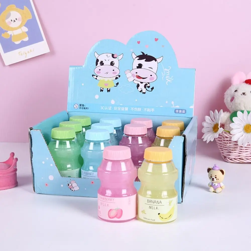 

Clear Slime For Kids Scented Crystal Slime Fluffy Stretchy Soft Putty Antistress Toy Fake Candy Party Favor Gift Slime Kit