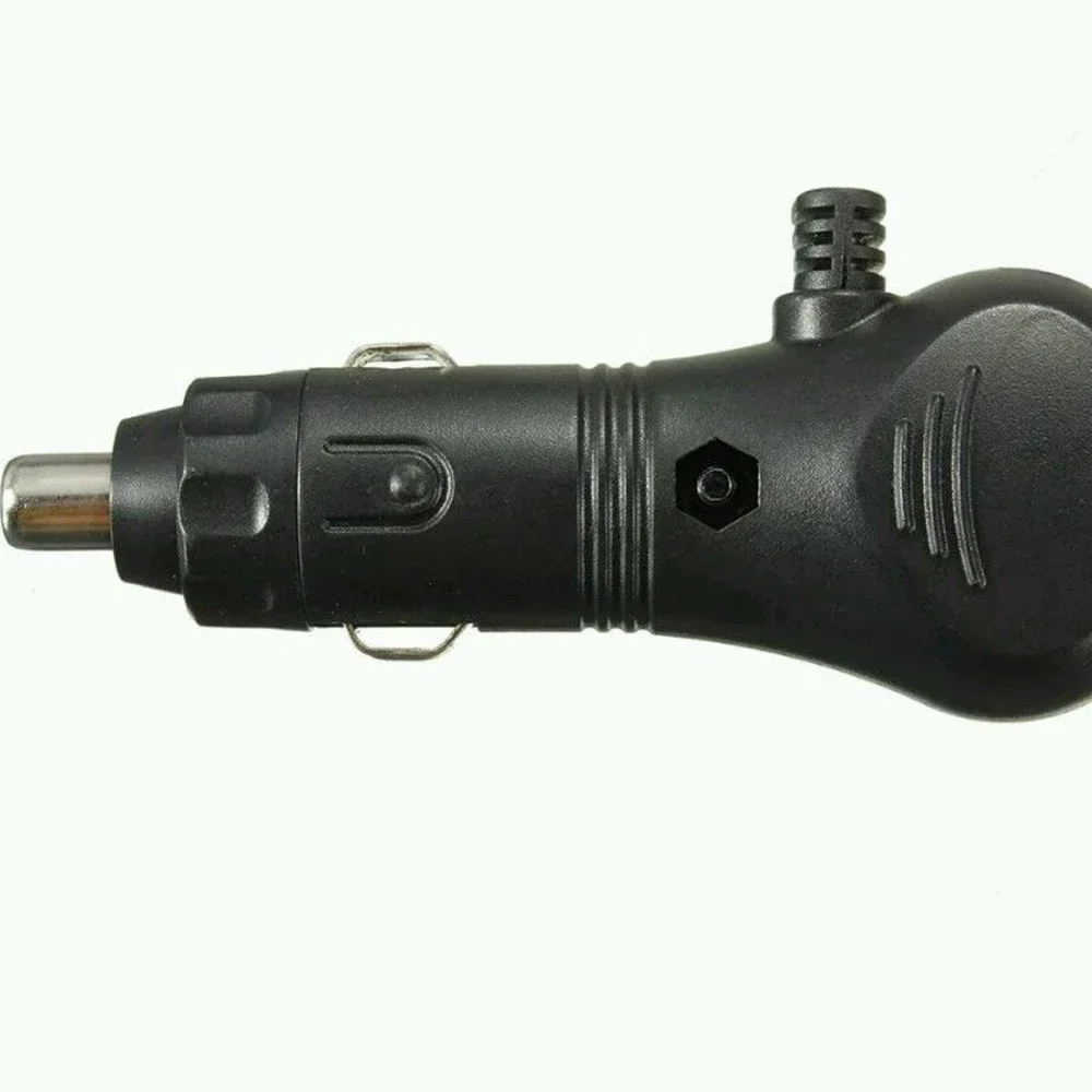 1Pc Universal Black ABS Auto Cigarette Lighter Socket Plug DC 12V 10A Charger Connector LED on-Off Switch Car Accessories 4