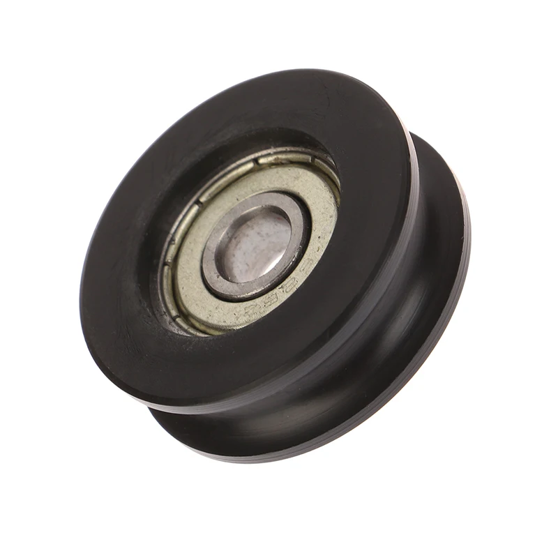 U-Groove Roller Pulley 626 Bearing Steel Bearing Roller Injection-coated U-shaped Pulley Wheel For Slide Door Window Hardware