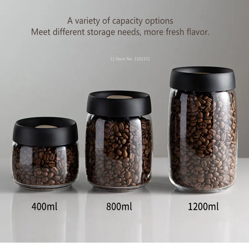 Airtight Coffee Jar 500G Stainless Steel Coffee Container Perfume Jar  Storage Jar Coffee Bean Container Perfume Vacuum Coffee Canister With Spoon  Coffee Beans Coffee Powder Tea Fruit Cocoa Storage 