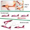 Foam Glider Planes Airplanes Hand Throwing toy 36cm 48cm Flight Mode Inertia Planes Model Aircraft for Kids Outdoor Sport 5