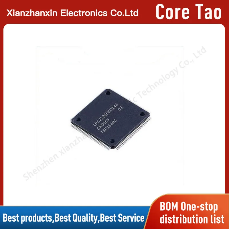 

1pcs/lot LPC2220FBD144 LPC2220 LQFP-144 Micro controller chip
