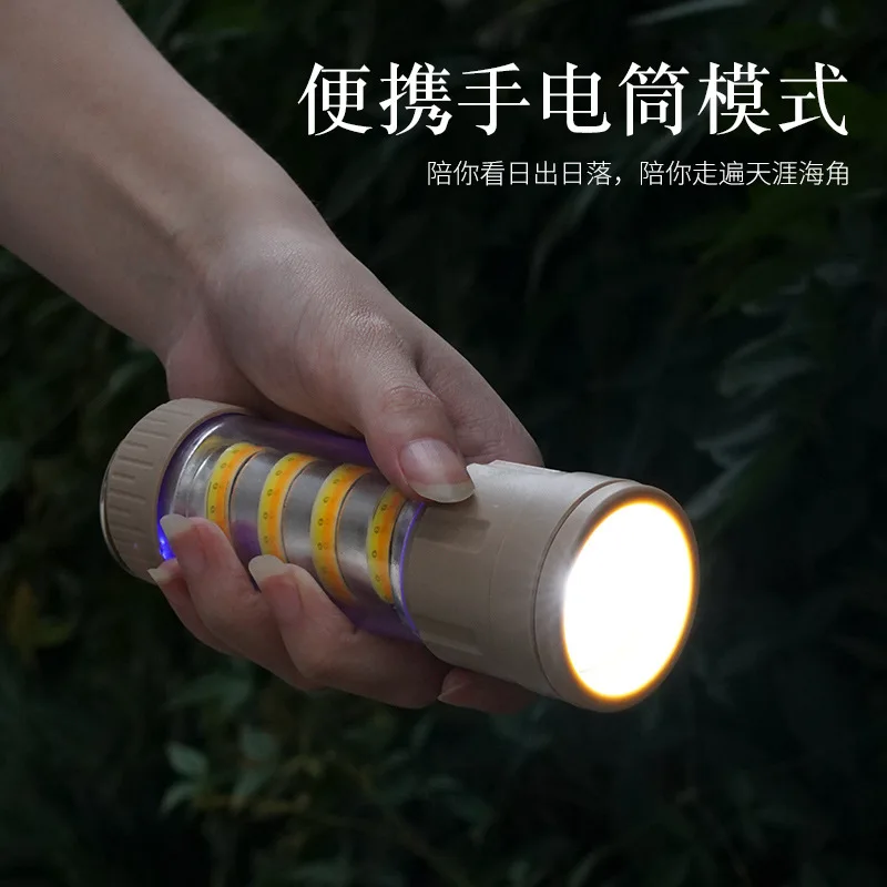 New Long Range Strong Light Charging Atmosphere Searchlight Camping Light Portable Emergency Outdoor Tent Camping camping light portable flashlight portable lanterns camping lamp camping lantern