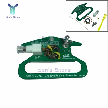 QRPGuys Kit Fai-da-te Antenna Portatile End-fed a Mezza Onda Senza Sintonizzazione, Antenna Lineare End-fed a Mezza Onda Monobanda 80m-10m, Impedenza 50 Ohm
