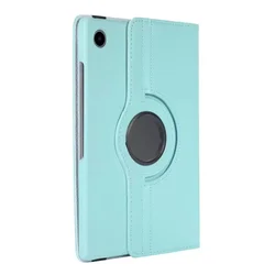Ultra Thin PU Leather Rotating Stand Case with Sleep/Wake Function for A8 10.5 X200 X205 (Sky blue)