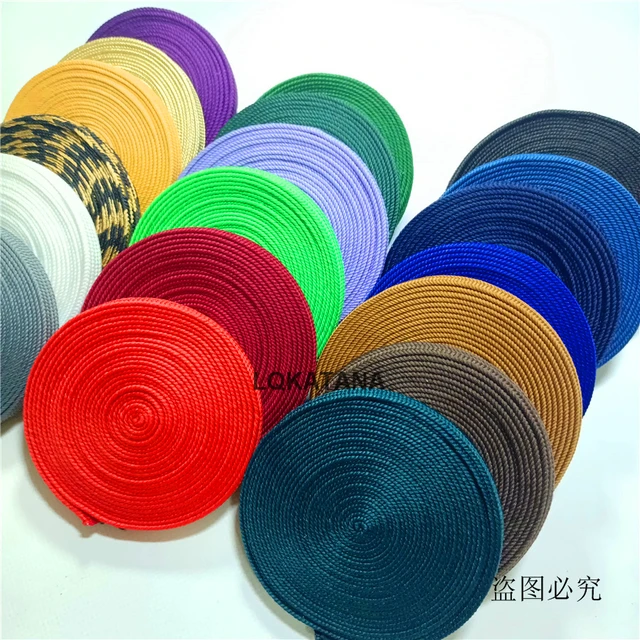 White Cotton Ito Sageo Wrapping Cord For Japanese Samurai Sword Katana Tsuka 4m | UK