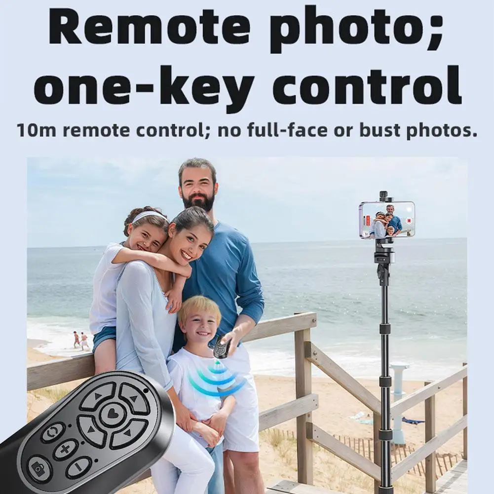 Wireless Bluetooth Camera Remote Control for Android and iOS