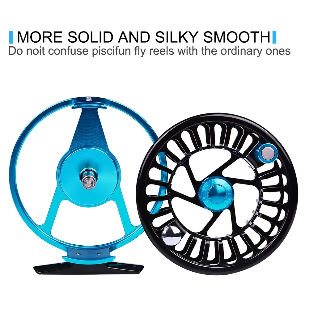 Aluminum CNC Fly Fishing Reel 4