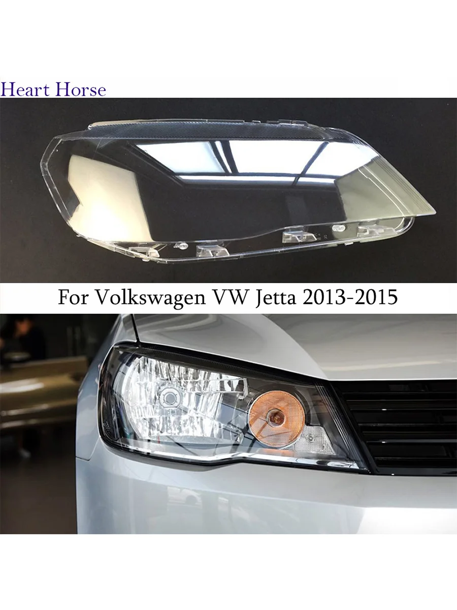 

Для Volkswagen VW Jetta накладка на фару налобный фонарь линза передняя фара Налобные фонари прозрачные лампочки для автомобиля 2013 2014 2015