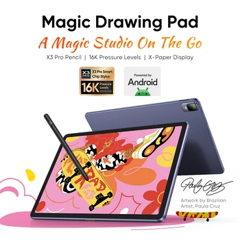 XPPen Magic Drawing Pad 12 inch Tablet Android Pad 2K Resolution 16384 Pressure Levels 8GB 256GB Graphics Drawing Tablet Monitor