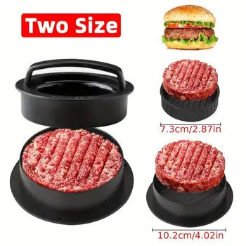ABS Hamburger Meat Press Maker Round Shape Non-Stick Stuffed Burger Patties Beef Grill Pie Press Mould Maker Kitchen Accessories