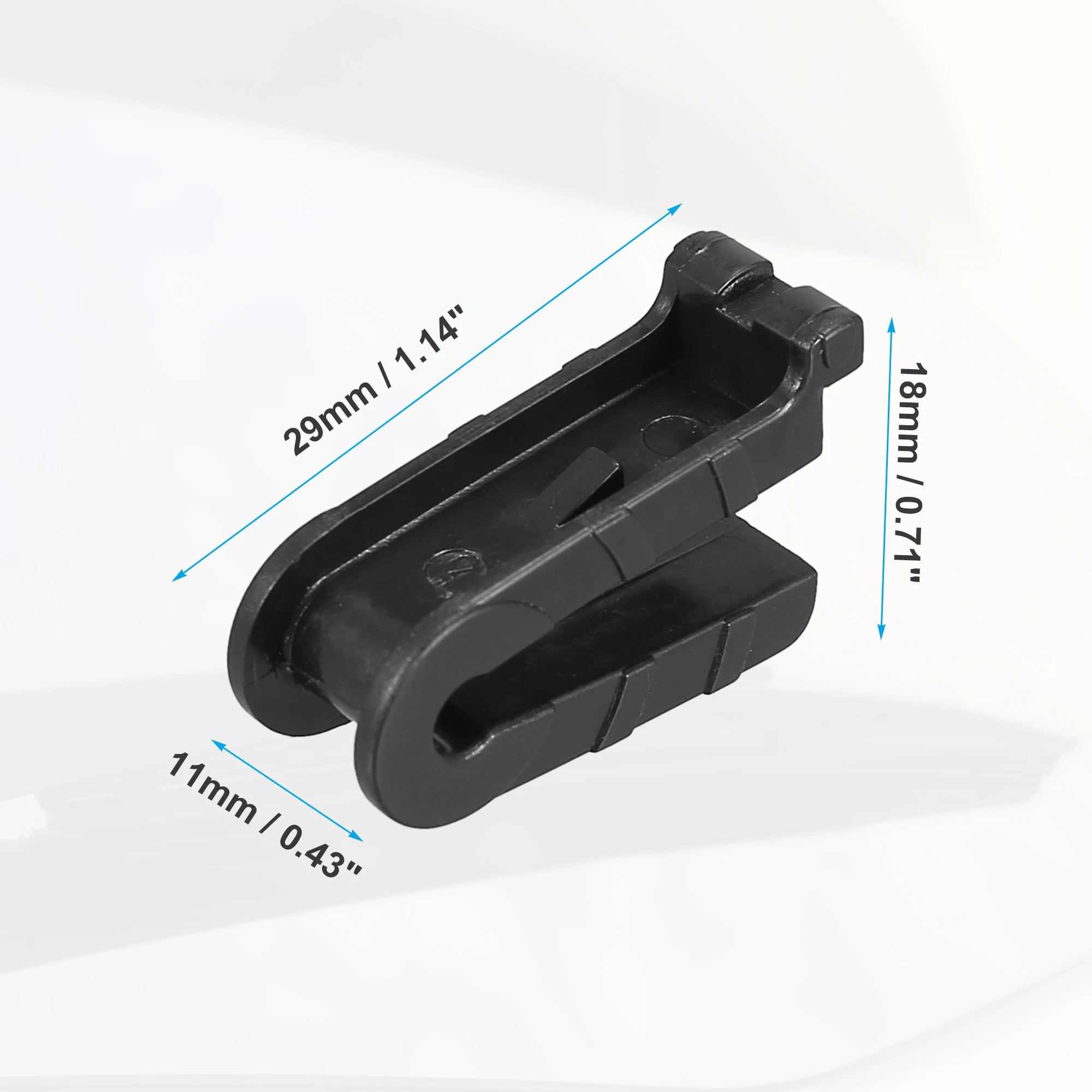 Alca Spazzola Tergicristallo Posteriore Universale 28 Cm – Gancio 11 Mm – Per Ford Fiesta 2002-2008