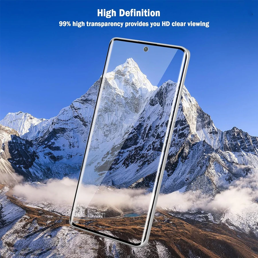10D Curved Tempered Glass Screen Protector (1-5 Pack)