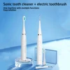 Tartar applicator, tartar removal tool, 5 modes, USB fast charge, 5 replaceable brush head electric toothbrush cleaning set 2