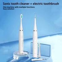 Tartar applicator, tartar removal tool, 5 modes, USB fast charge, 5 replaceable brush head electric toothbrush cleaning set 2