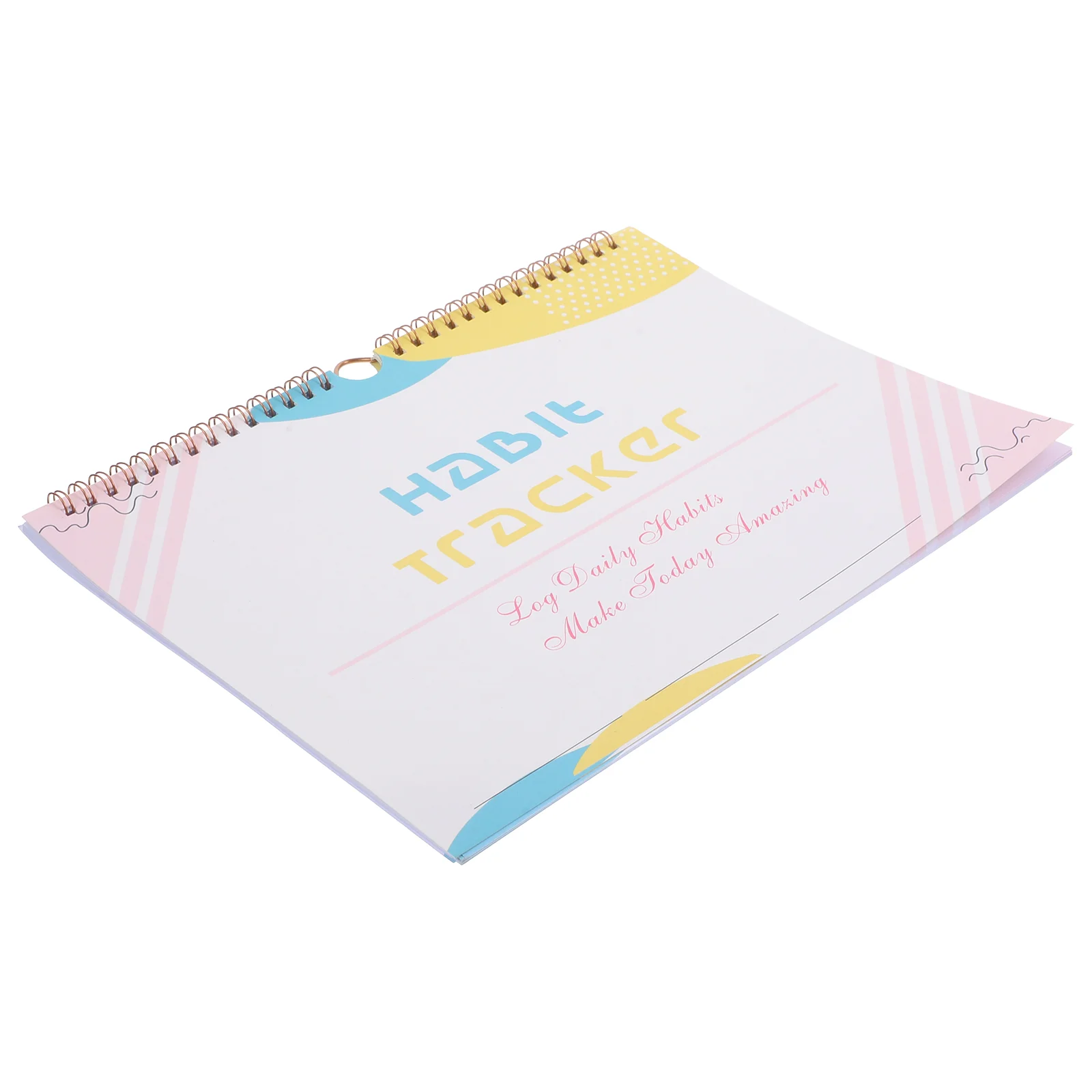 

Simple Light Yellow and White Style Workout Tracker Journal Goals Calendar Paper Learning Planner Fitness Calendars