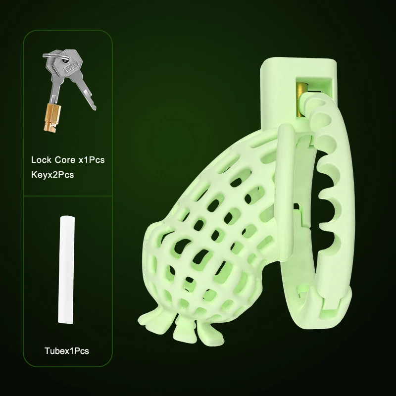 Runyu 3D Printed Urethra Chastity Lock Reticular Penis Bondage Adult Men's Chastity Cage Cock Restriction BDSM Abstainer Sextoys