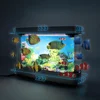 LED Aquarium Fish Tank Night Light Imitation Aquarium Underwater World USB Dynamic Table Lamp Home Decor Kids Christmas Gifts 2
