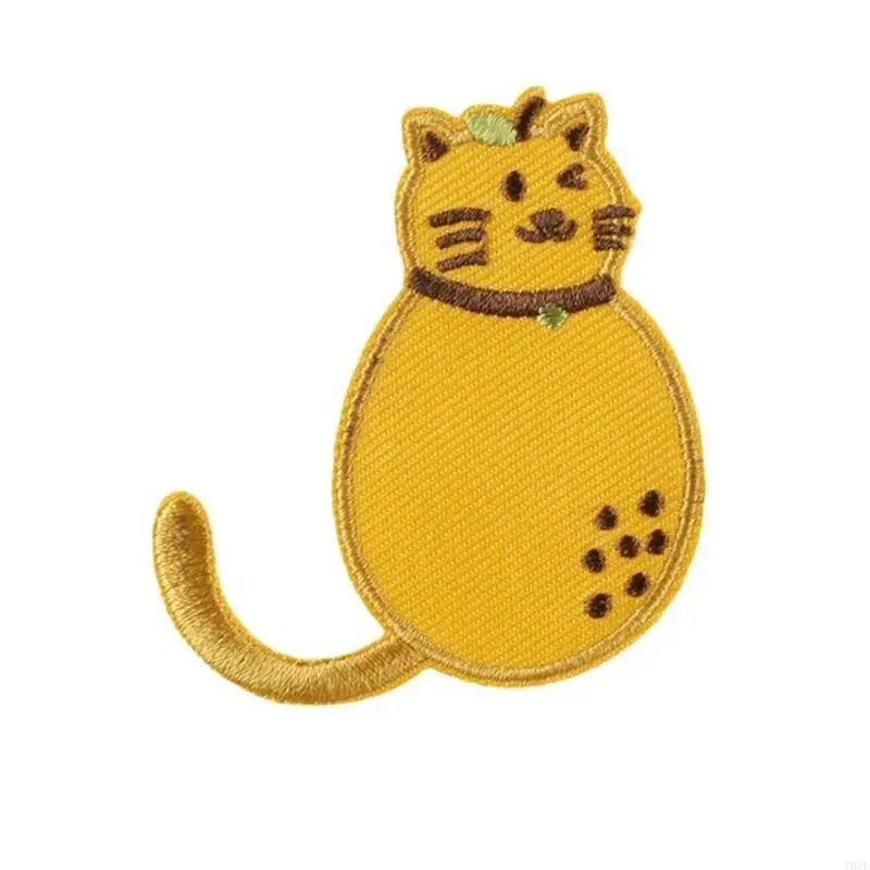 6 PCs Applikation Patches Stickflecken Katzen Eisen auf Flecken Nähen auf Flecken y08e – Detail 1