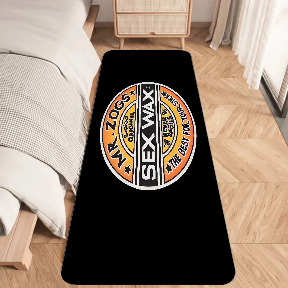 Mr Zogs Surfing Sex Wax Floor Mat Graphic Printed Flannel Doormats for Bathroom Kitchen Entrance Carpet Home Decor 2
