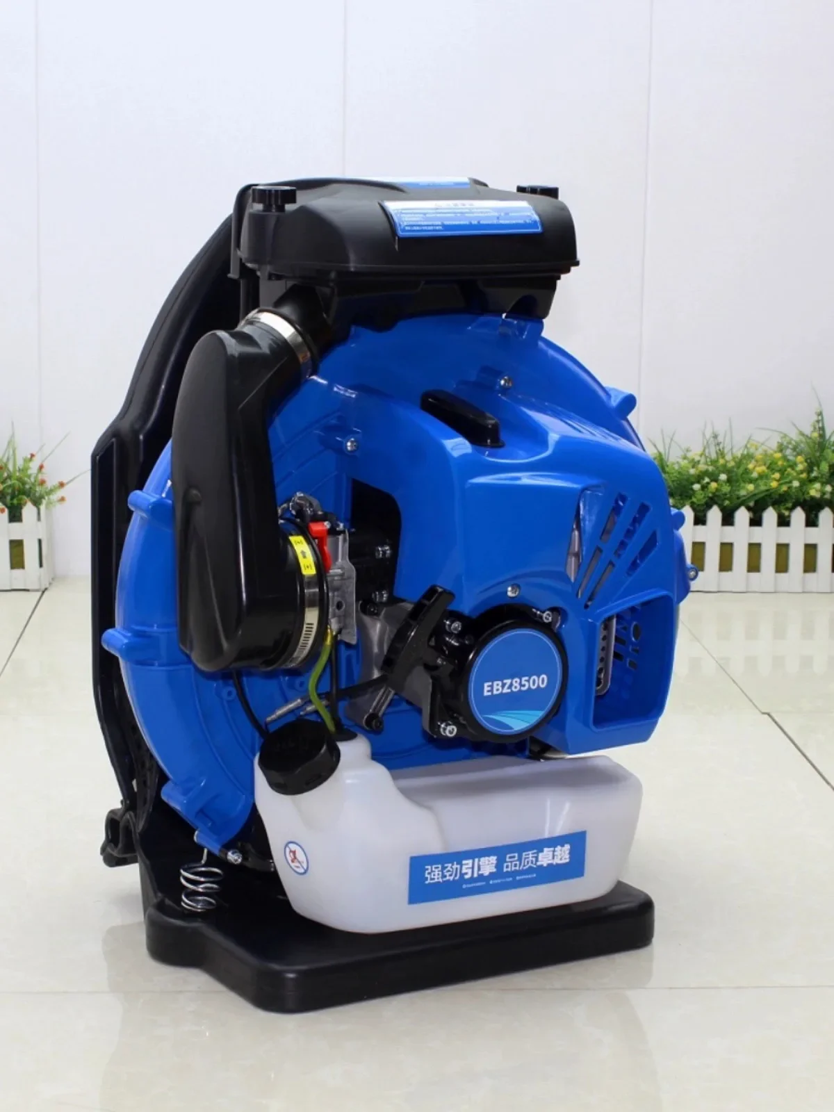 Garden Air Blower Petrol 75.6cc EBZ8500 Two-Stroke Backpack Leaf Blower Fire Extinguisher Gasoline Snow Blower Komatsu Model 2
