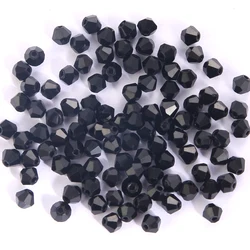 100Pcs 4MM Faceted Crystal Glass Bicone Beads for Jewelry Making and DIY Crafts (31)