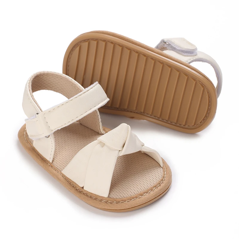 Fashionable and Cute Butterfly Bow Breathable Open Toe Sandals Suitable For Baby Girls Lightweight and Non Slip Sandals Summer