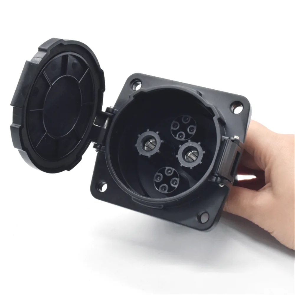 

Charger Connector Socket 200A EVSE Inlet Socket for Electric Car Accessories