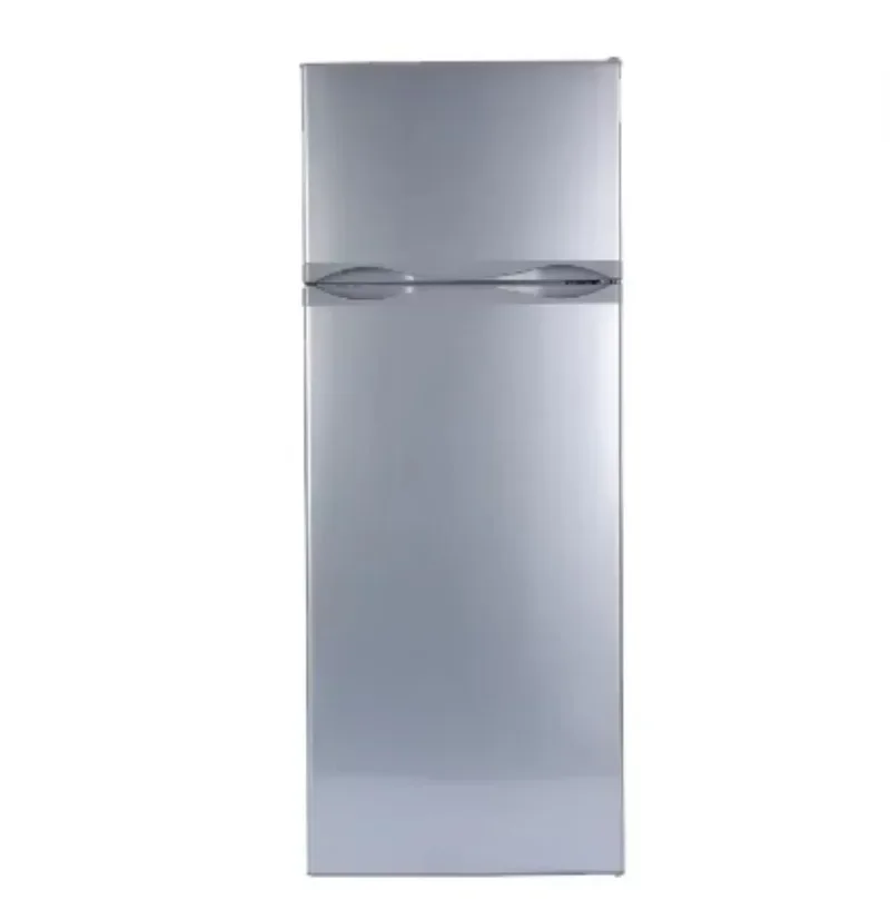 DC 12V/24V double doors top freezer 270liter BCD-270 solar refrigerator household other refrigerators