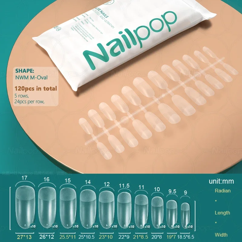 Matte-M-Oval 120