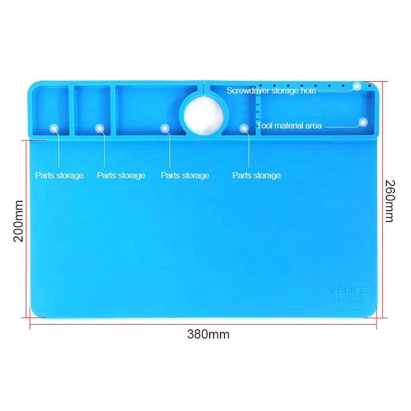 Microscope Base B3/B1 Repair Pad Insulation High Temperature Silicone Pad Welding Table BGA Soldering Station soldering microscope