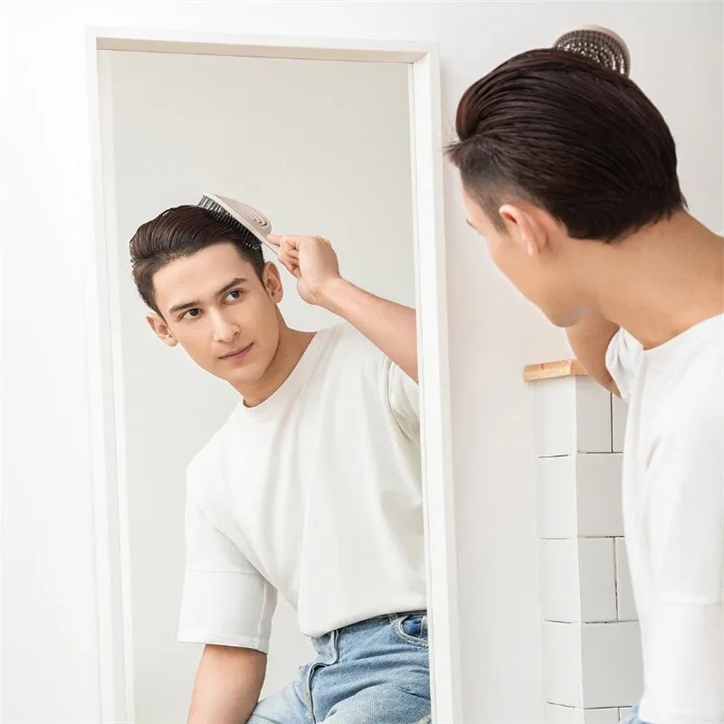 Youpin Xinzhi 편안한 탄성 마사지 빗 휴대용 헤어 브러시 마사지 브러시 매직 브러쉬 헤드 빗