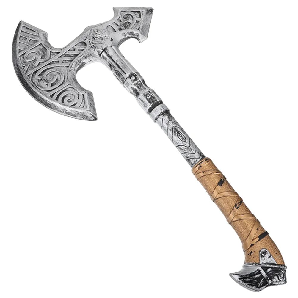 

Halloween Ax Prank Axe Decor Prop for Performance Cosplay Props Party Supplies Simulated Fake