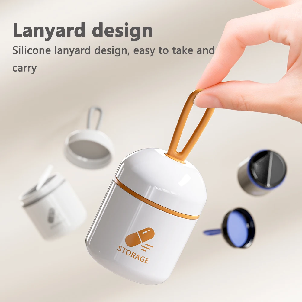 صندوق حبوب دائري علبة حبوب منع الحمل توزيع الأدوية...