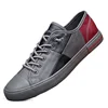 New 2023 Autumn Leather Men's Casual Shoes Soft Upper Designer Shoes for Men Loafers Flat Sneakers Breathable Slip on Men Shoes 1