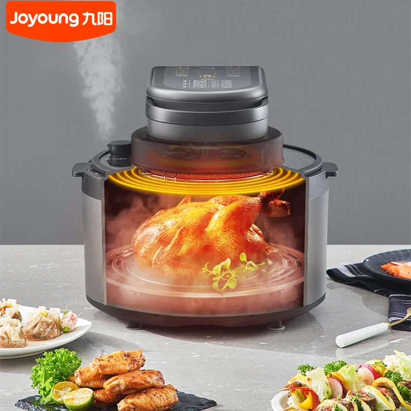 

Joyoung SF1 Air Fryer Oven 5L Innovative Steam-Baked Oil Free Household Multifunctional Electric Fryers 24H Appointment