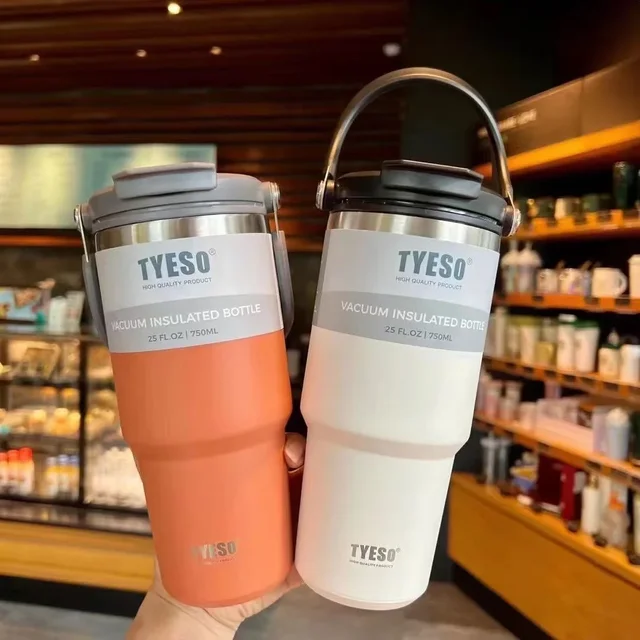 Tyeso 커피 컵: 보온 및 보냉을 위한 세련되고 기능적인 동반자
