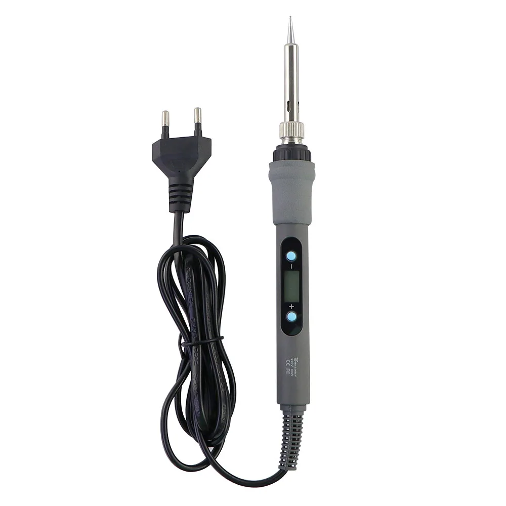 80W electric soldering iron temperature adjustable LCD display soldering iron head 220V 110V maintenance soldering iron kit