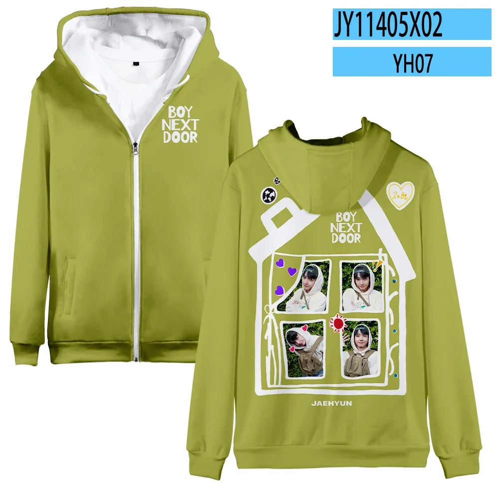 KPOP BOYNEXTDOOR 3D Print Zip Up Women/Men Hoodie Sweatshirt