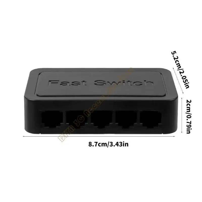 5 포트 1000Mbps 기가비트 네트워크 스위처 이더넷 스위처 RJ45 허브 분배기 N7YA