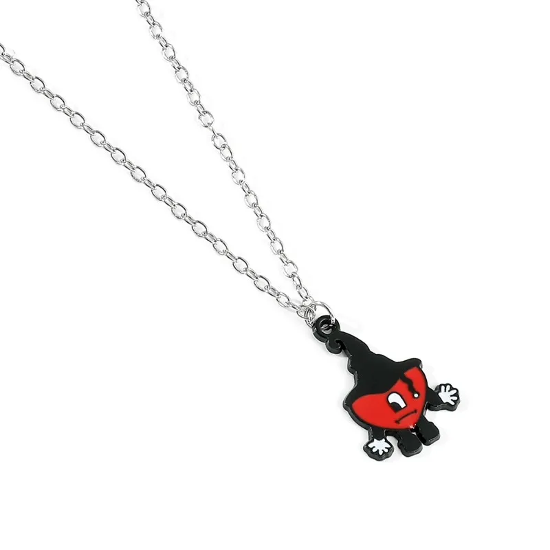 Hot Selling Rabbit Pendant Necklace, Hip-hop Pop Singer Fan Gift Collar, Jewelry Men's and Women's Gift Creative Fashion Cool