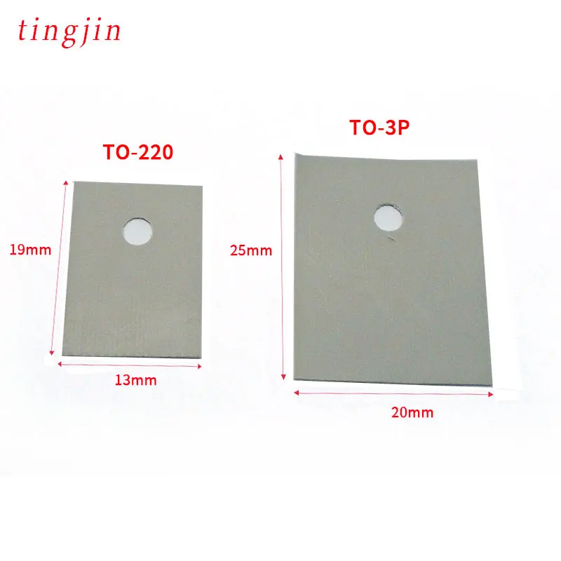 TO-220 TO-3 Bushing Transistor Insulation Pads Silicone Heatsink Shim Washer 250pcs/set for Laptop CPU GPU