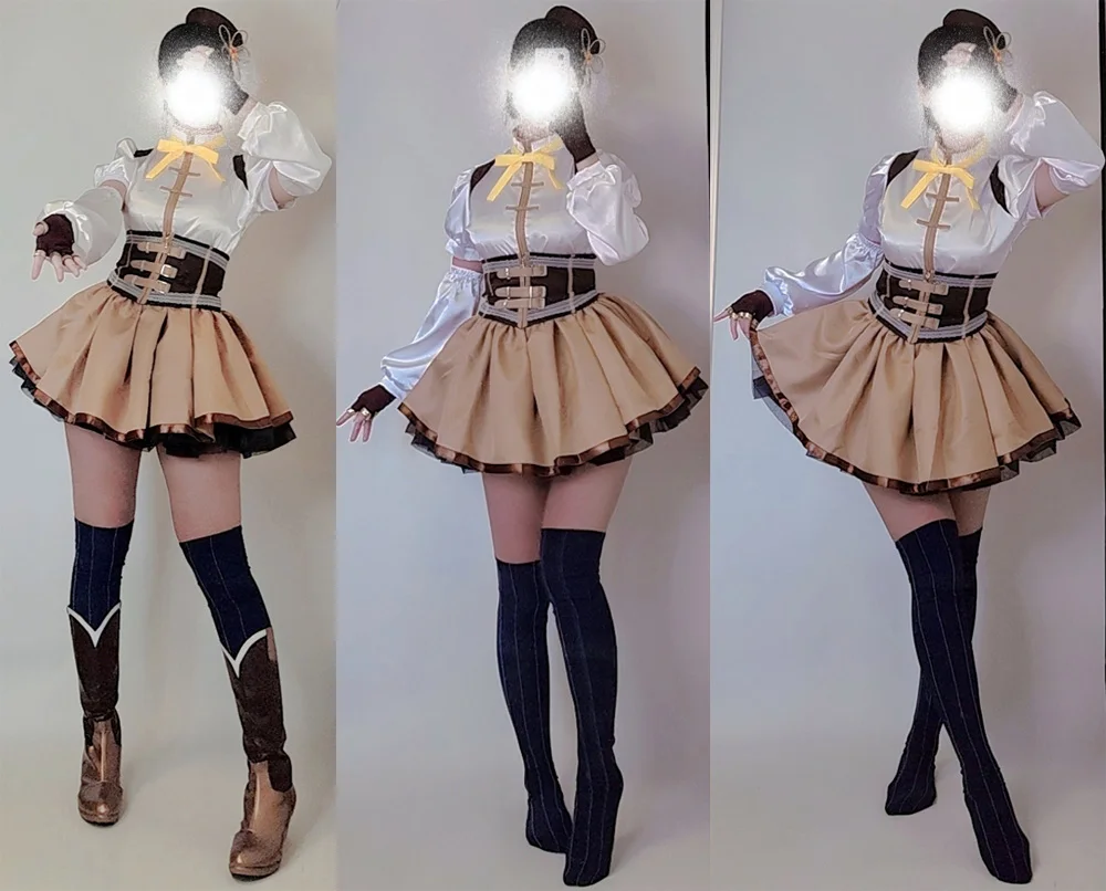 まどか☆マギカ　巴マミ風　コスプレ衣装　Lサイズ　BODYLINE製 Amazon.co.jp: 和顺の动漫魔法少女まどか マギカ 巴マミ 魔法