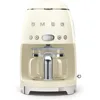 Retro Style Coffee Maker Machine, 17.3 x 12.8 x 11.3, Cream 1