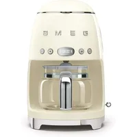 Retro Style Coffee Maker Machine, 17.3 x 12.8 x 11.3, Cream 1