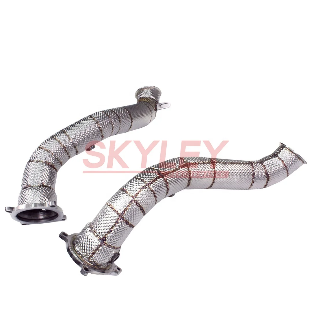 

SKYLEY Factory Direct Sales 2017+ 720s 4.0t Exhaust Without Catalytic Downpipe For Mclaren 720s Downpipe Discount Event