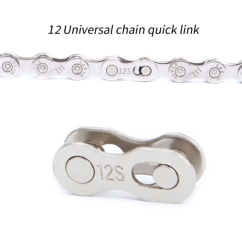 5 Set MTB Road Bike Chain Link Connector Lock Set 6/7/8/9/10/11/12 Speed Steel Bicycle Chain Joint Magic Buckles