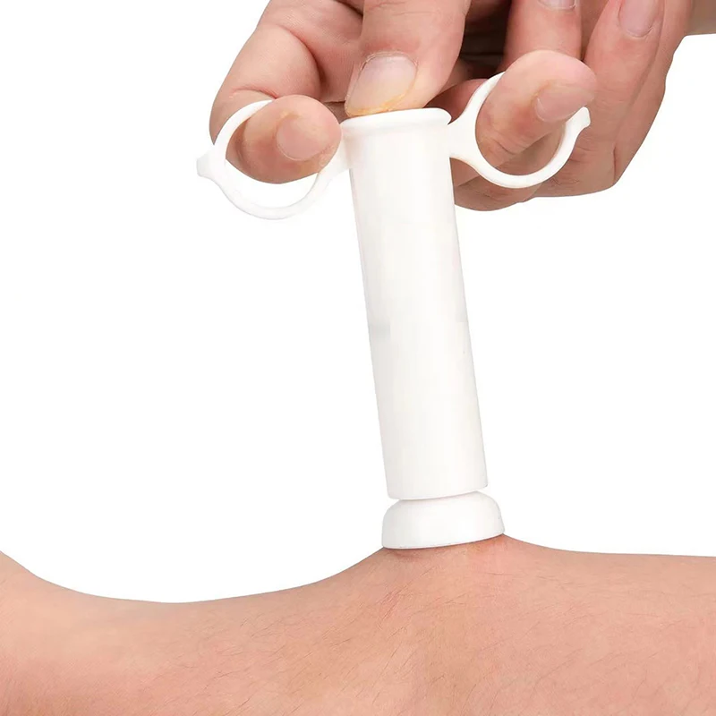 Natural Detoxifier Bed Bug Bee Wasp Insect Sting Sucker Relieve Pain Outdoor First Aid Survival Tool Venom Extractor