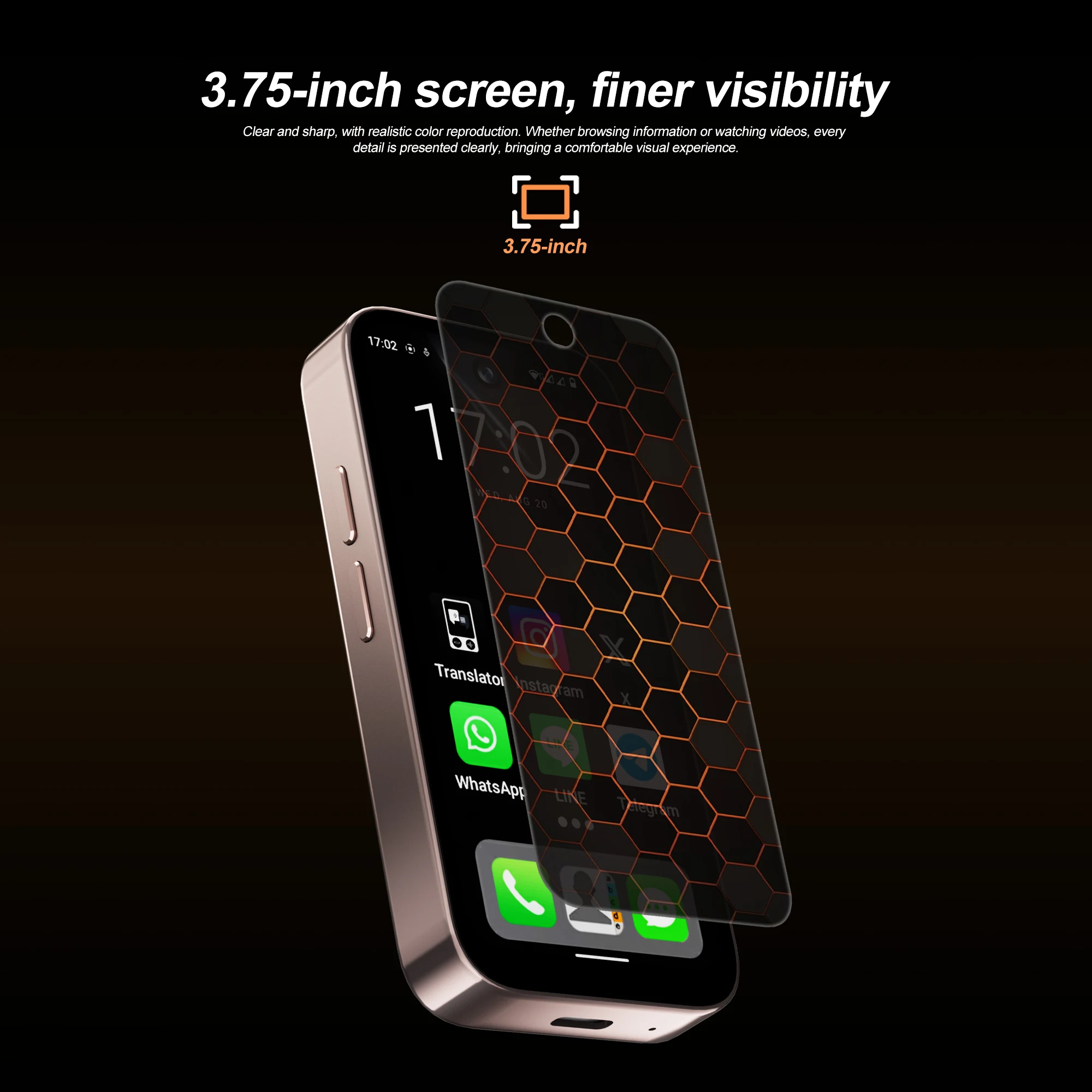 SERVO A1 PRO Mini Translation Smartphone 4G LTE Android12 System RAM 3GB ROM 32GB Play Store WiFi Dual SIM Pocket AI Smart Phone