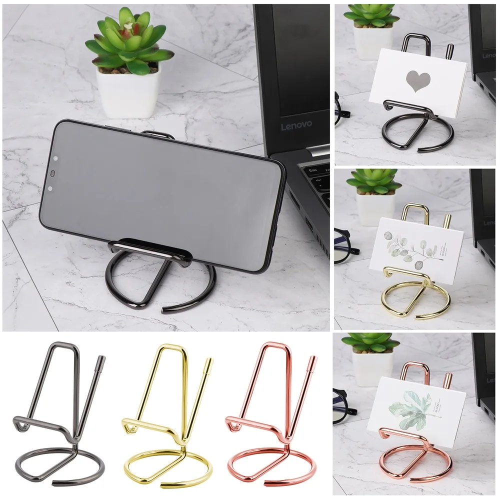 Desktop Card Holder Stand Display Business Card Credit Card Photo Card Postcard Holder